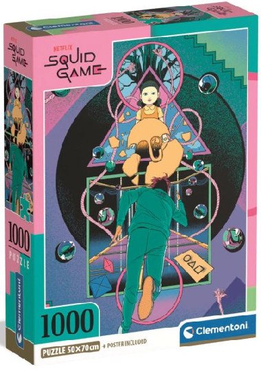 Puzzle Squid Game 1000 dlk - neuveden