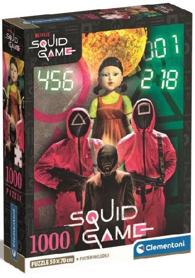 Puzzle Squid Game 1000 dlk - neuveden