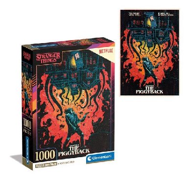 Puzzle Stranger Things: The Piggyback 1000 dlk - neuveden