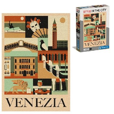 Puzzle Style in the City: Bentky 1000 dlk - neuveden