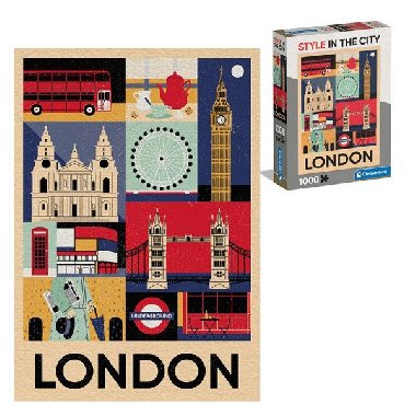 Puzzle Style in the City: Londn 1000 dlk - neuveden