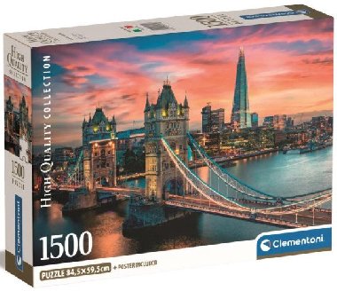 Puzzle Londnsk soumrak 1500 dlk - neuveden