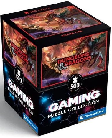 Puzzle Dungeons & Dragons 500 dlk (Cube) - neuveden