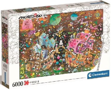 Puzzle Mordillo: Polibek 6000 dlk - neuveden