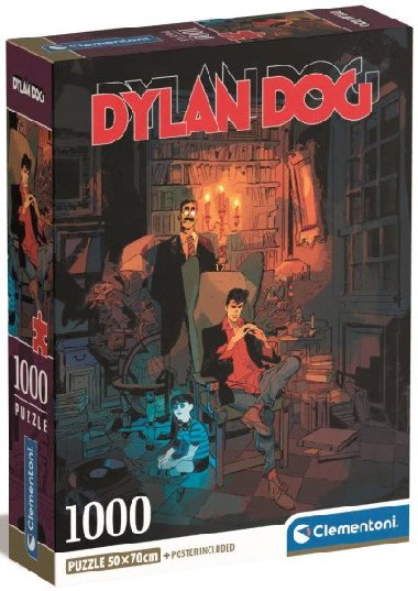Puzzle Dylan Dog 1000 dílků - neuveden