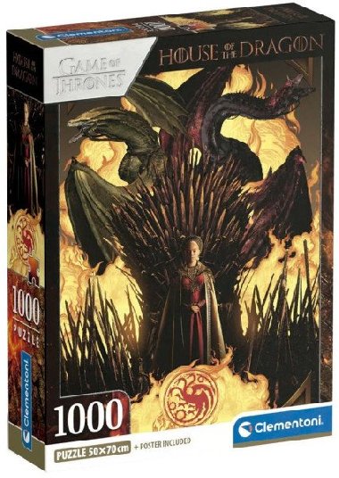Puzzle Rod draka 1000 dlk - neuveden