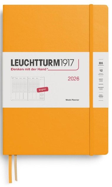 Week Planner 2026 Composition (B5) Rising Sun - neuveden