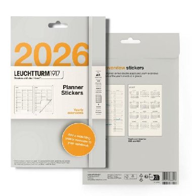 Yearly Planner Stickers 2026 - neuveden