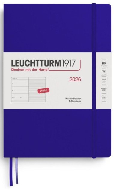Weekly Planner & Notebook 2026 Composition (B5) Ink - neuveden