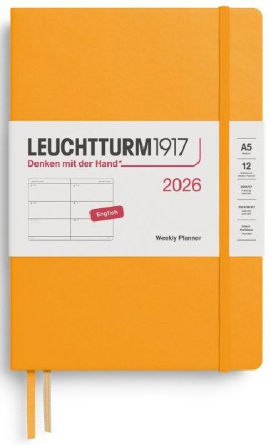 Weekly Planner 2026 Medium (A5) Rising Sun - neuveden