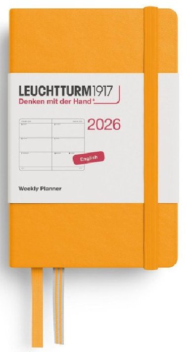 Weekly Planner 2026 Mini (A7) Rising Sun - neuveden
