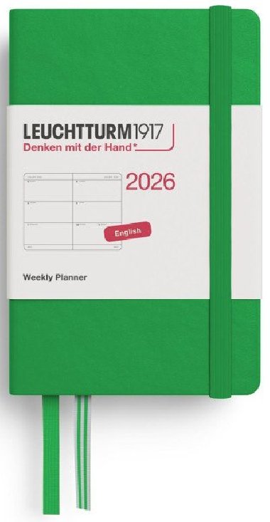 Weekly Planner 2026 Mini (A7) Spring Leaf - neuveden