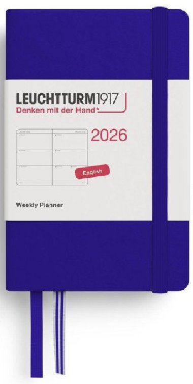 Weekly Planner 2026 Mini (A7) Ink - neuveden