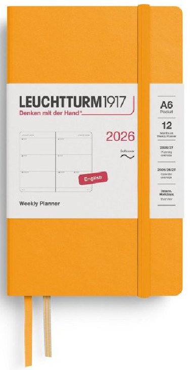 Weekly Planner 2026 Pocket (A6) Rising Sun - neuveden