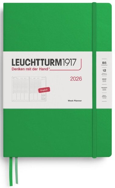 Week Planner 2026 Composition (B5) Spring Leaf - neuveden