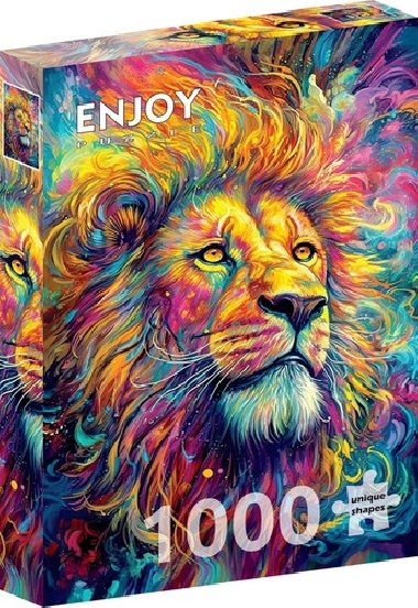 Puzzle Zářivý král 1000 dílků - 