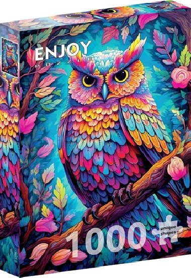 Puzzle Oslniv sova 1000 dlk - 