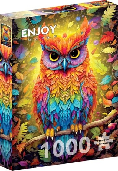 Puzzle Podzimn sova 1000 dlk - 