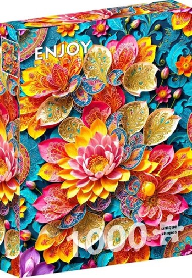 Puzzle Elegantn vodn linky 1000 dlk - 