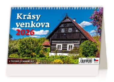 Krsy venkova 2026 - stoln kalend - 