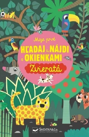 Moje prv Hadaj a njdi s okienkami Zvierat - 
