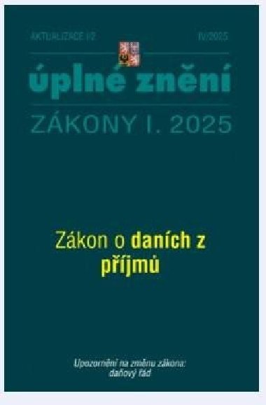 Aktualizace I/2 2025 - Dan z pjm - kolektiv autor