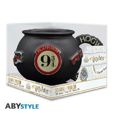 Harry Potter 3D Hrnek - Nstupit 9 3 500 ml - neuveden
