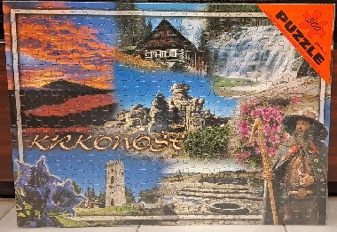 Puzzle Krkonoe 300 dlk, 422 x 304 mm - Gentiana