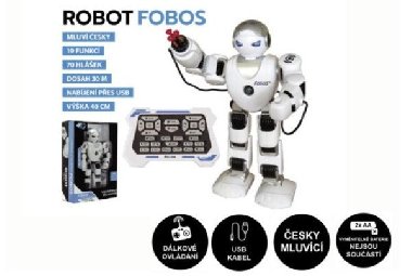 Robot RC FOBOS interaktivn chodc - neuveden