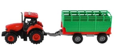 Traktor Zetor s vlekem na setrvank - neuveden