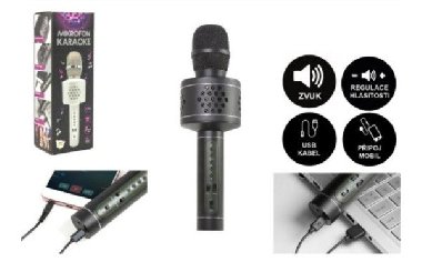 Mikrofon Karaoke Bluetooth/ern - neuveden