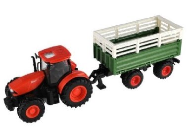Traktor Zetor RC s vlekem, dobjec pack - neuveden
