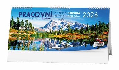 Daňový kalendář Příroda 2026 - stolní kalendář - 