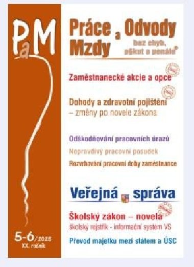 PaM . 5-6/2025 - Dohody a zdravotn pojitn - kolektiv autor