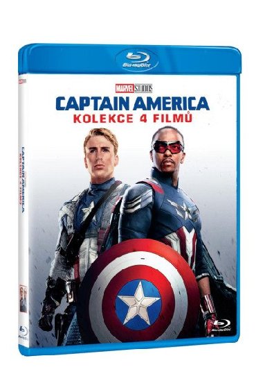 Captain America kolekce 1.-4. 4BD - neuveden