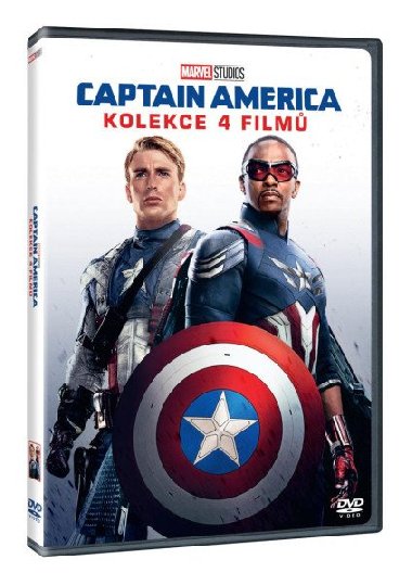 Captain America kolekce 1.-4. 4DVD - neuveden