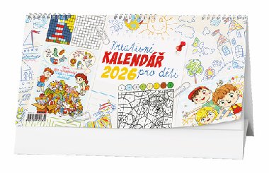 Kreativn kalend pro dti 2026 - stoln kalend - 