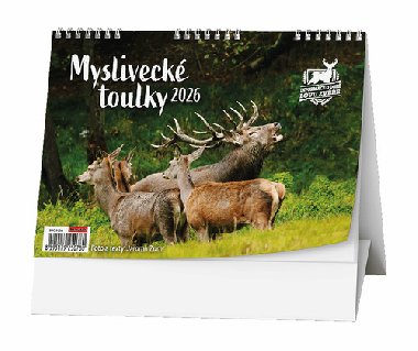 Mysliveck toulky 2026 - stoln kalend - 