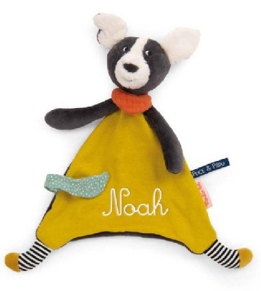 MOULIN ROTY Mazlc ubrousek pejsek lut Puce & Pilou - 