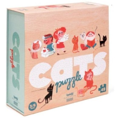 LONDJI Puzzle Kočičkové - 49 pcs - neuveden