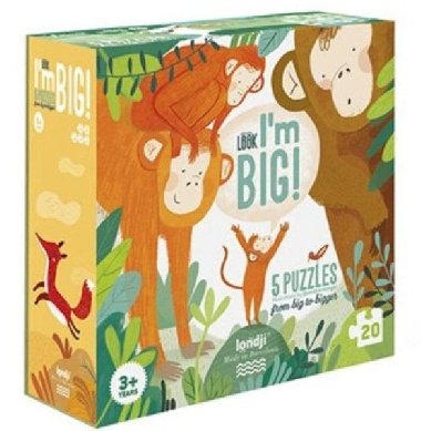LONDJI Puzzle J jsem velk - 20 pcs - neuveden