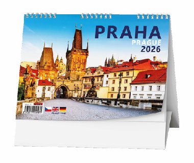 Praha 2026 - stoln kalend - 