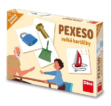 Pexeso pedmty velk kartiky - 