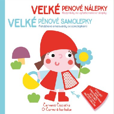 Velk pnov samolepky O erven karkulce - 