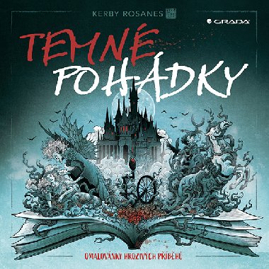 Temn pohdky - Omalovnky hrozivch pbh - Kerby Rosanes