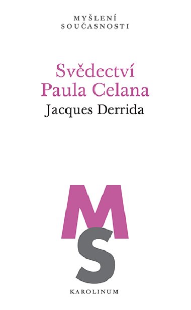 Svdectv Paula Celana - Jacques Derrida 