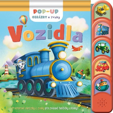Vozidla (POP-UP obrázky a zvuky) - James Phoenix