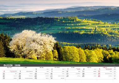 umava 2026 - nstnn kalend - 