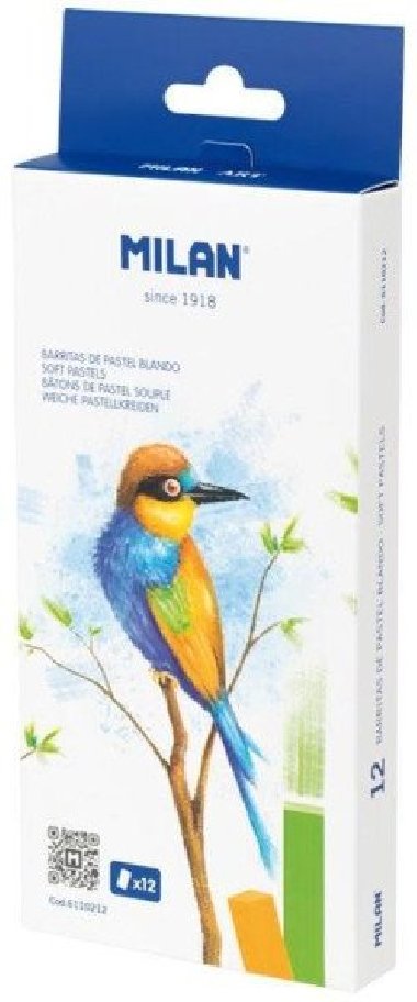 Jemn pastely MILAN Art - sada 12 ks - neuveden