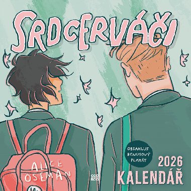 Srdcervi - kalend 2026 - Alice Oseman